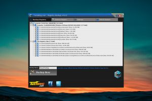 Registry Backup